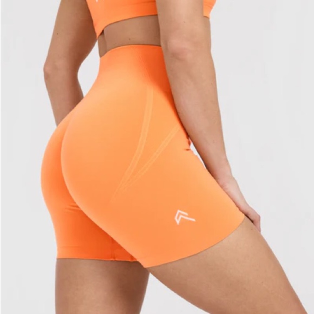 Oner Active Apricot Orange Effortless Seamless Shorts